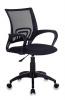 Кресло Бюрократ CH-695NLT, сетка/ткань, до 120кг, черный