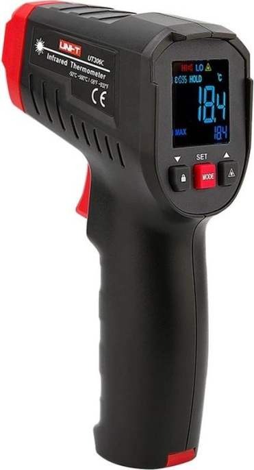 Термометр Uni-T UT306C контактный черный 106890