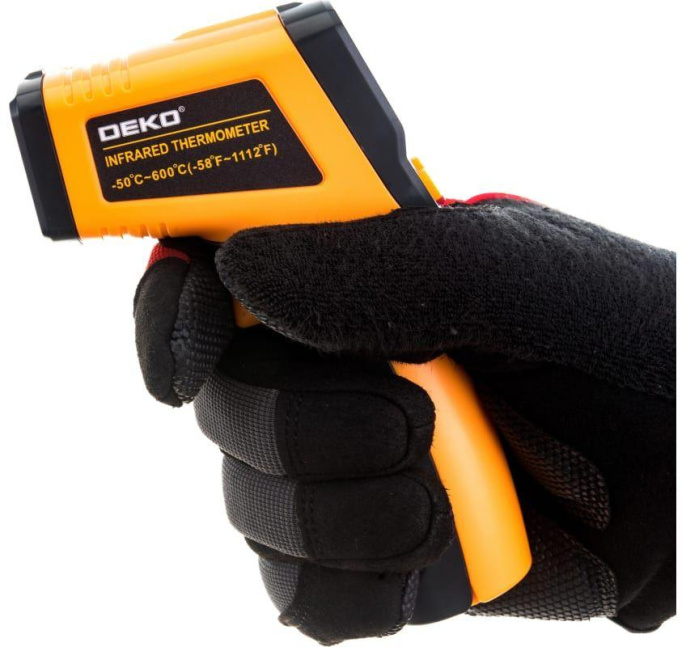 Пирометр Deko CWQ02 желтый/черный 065-0208-1