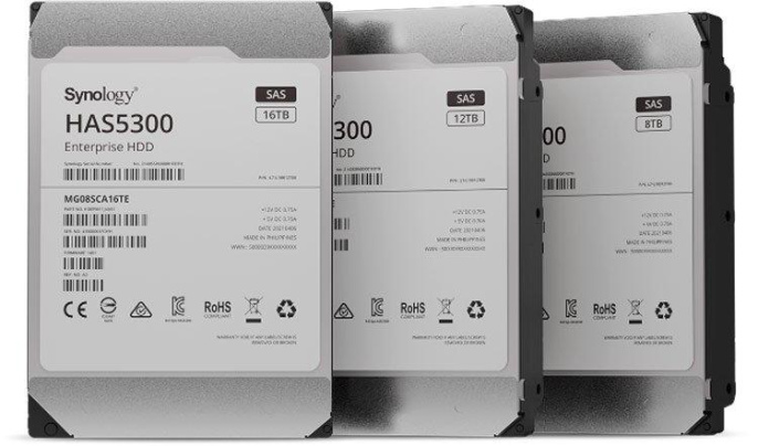 Жесткий диск SAS 16TB 7200RPM 12GB/S 512MB HAS5300-16T SYNOLOGY