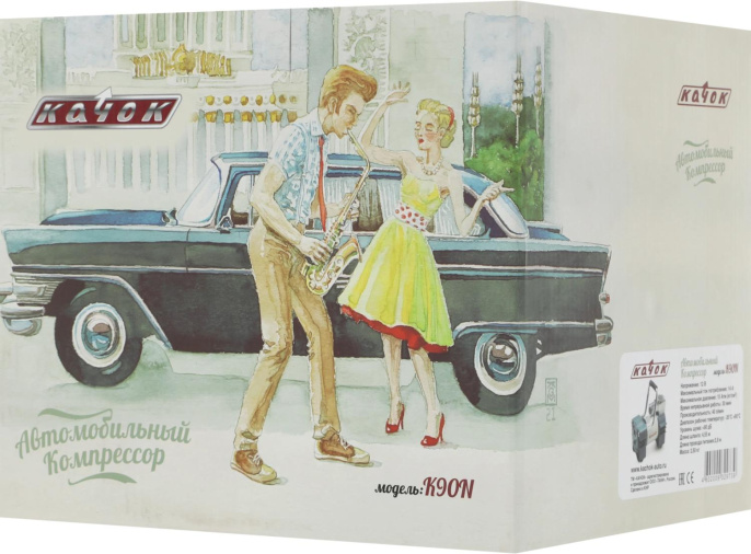 Автомобильный компрессор Качок К90N [00-00000647]