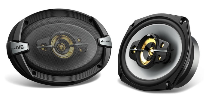 Колонки автомобильные Jvc CS-DR695HP, 15x23 см 6x9 дюйм. , комплект 2 шт.