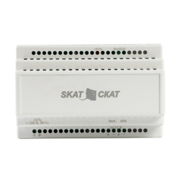 БАСТИОН SKAT-24-3.0 DIN СКАТ ИБП-24/3-DIN источник питания 24В 3А АКБ внешн. 1х12-17Ач, под DIN рейку 35 мм, МПТ 599