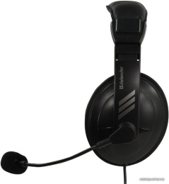 Гарнитура проводная DEFENDER Gryphon (Грифон) 750U черный (USB, кабель 1.8м) (63752)