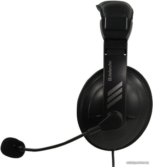 Гарнитура проводная DEFENDER Gryphon (Грифон) 750U черный (USB, кабель 1.8м) (63752)