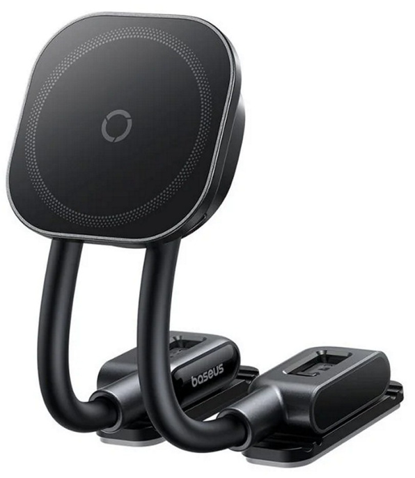 Автомобильный держатель Baseus C0013701 PrimeTrip C03s Magnetic Cosmic Black C00137 крепление: магнитное сила 20-25 Н , установка: на торпедо или лобовое стекло 3M скотч , совместимость: MagSafe/кольцо, углы наклона: регулируемые