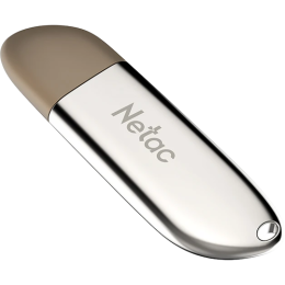 Флешка Netac U352, 16Gb, USB 3.0, Серебристый/Коричневый NT03U352N-016G-30PN