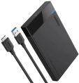 Бокс внешний для жесткого диска UGREEN CM237 (60353) USB 3.0 To 2.5'' SATA Hard Driver Enclosure. Цвет: черный
