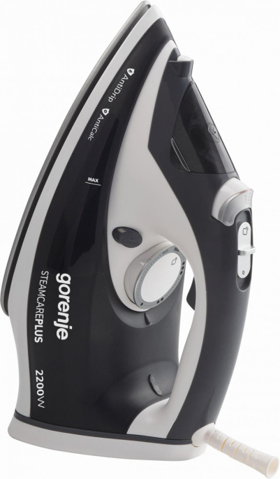Утюг Gorenje SIH2200DGT, 2200Вт, черный/белый