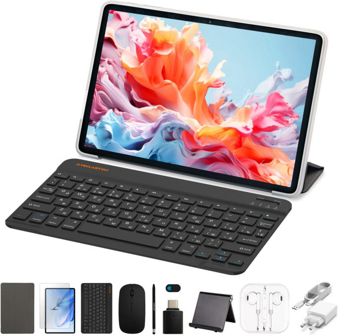 Планшет Teclast P30T Case T7200 8C/4Gb/128Gb 10.1" IPS 1280x800/0.08/серый/BT/5Mpix/2Mpix/6000mAhатурой, серый [1747480]