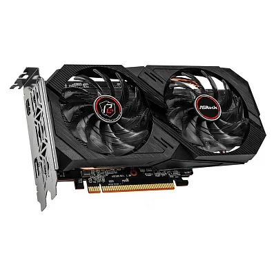 Видеокарта ASRock RX6500XT Phantom Gaming OC 8GB GDDR6 64bit DP HDMI 2FAN RTL