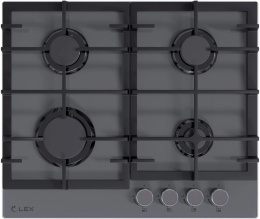 Газовая варочная поверхность Lex GVG 642A GR серый (CHAO000434)