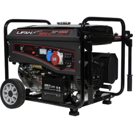 Бензиновый генератор LIFAN 7000E3 (6GF2-4) 220/380В, 6/6,5 кВт, 15 л.с. 00-00000119
