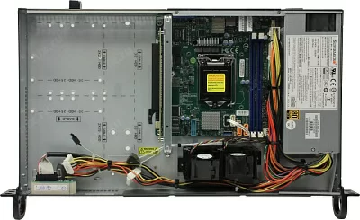 Платформа SuperMicro 1U 5019C-L (LGA1151 C242 SVGA SATA RAID 2xGbLAN 2DDR4 200W)