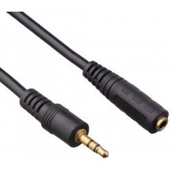 Удлинитель звуковой ExeGate EX-CCA-423-3.0 3.5mm Jack M/3.5mm Jack F, 3м, позолоченные контакты EX205309RUS