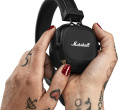 Наушники MARSHALL Major IV, 3.5 мм/Bluetooth, накладные, черный [major iv black]