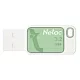 Флешка Netac UA31, 128GB, USB 3.2, Зеленый/Белый (Smoothies Green) NT03UA31N-128G-32GN