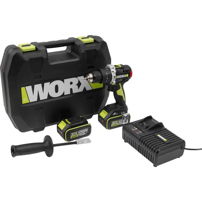 Аккумуляторная ударная дрель-шуруповерт WORX Professional WU373.2