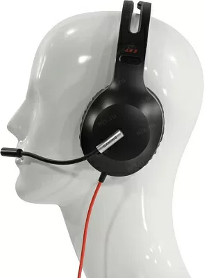 Наушники с микрофоном Edifier G1 SE Black (с регулятором громкости шнур 1.3м+1.2м)
