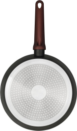 Сковорода Rondell Bojole RDA-2023 круглая 24см покрытие: Xylan Plus ручка несъемная без крышки черный