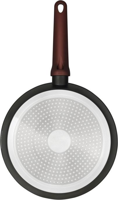 Сковорода Rondell Bojole RDA-2023 круглая 24см покрытие: Xylan Plus ручка несъемная без крышки черный