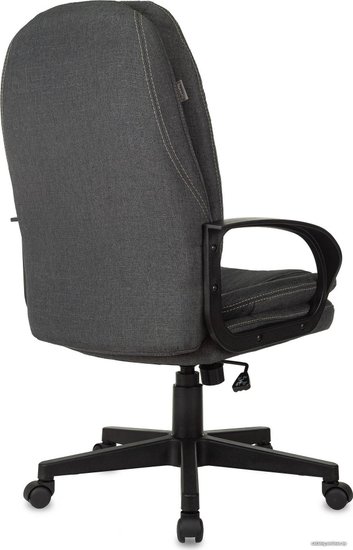 Кресло руководителя Бюрократ CH-868LT Fabric серый 38-417 крестов. пластик