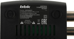 Ресивер DVB-T2 BBK SMP028HDT2,  черный