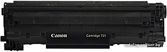 Картридж лазерный Canon 725 3484B002 черный бар.в компл. (1600стр.) для Canon LBP6000/LBP6020/LBP6020B/LBP6030/LBP6030B/LBP6030w/MF3010