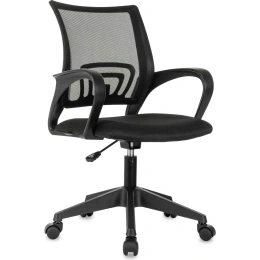 Компьютерное кресло Gigant черное на пиастре, крестовина пластик, 120 кг GCH-09