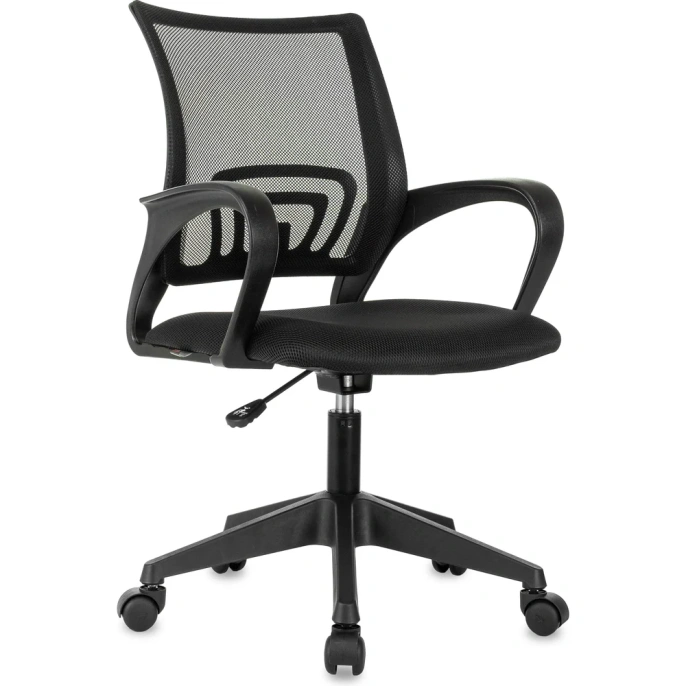 Компьютерное кресло Gigant черное на пиастре, крестовина пластик, 120 кг GCH-09