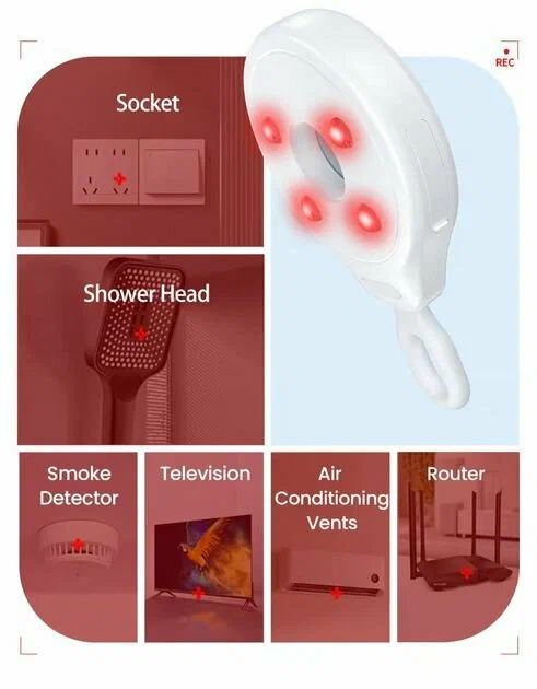 Детектор инфракрасной камеры UGREEN LP793 35579 Hidden Infrared Camera Detector. Цвет: черный 35579_