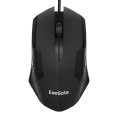 Exegate EX264096RUS Мышь Exegate SH-9025 black, optical, 3btn/scroll, 1000dpi, USB , Color box