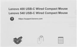 Мышь Lenovo 540 темно-серый оптическая 2400dpi USB 3but GY51D20876