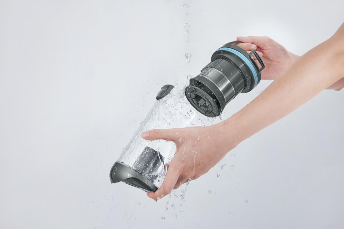 Пылесос моющий Puppyoo T12 Home Rinse 415Вт серый