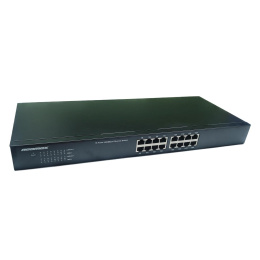 NEOMAX неуправляемый коммутатор NMS-116P-1000-SR, 16 портов 1000 Mbps, металл Rack