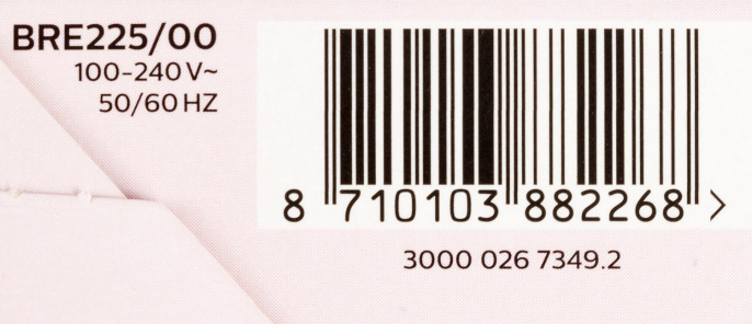 Эпилятор Philips BRE225/00 скор.:2 от электр.сети белый/фиолетовый