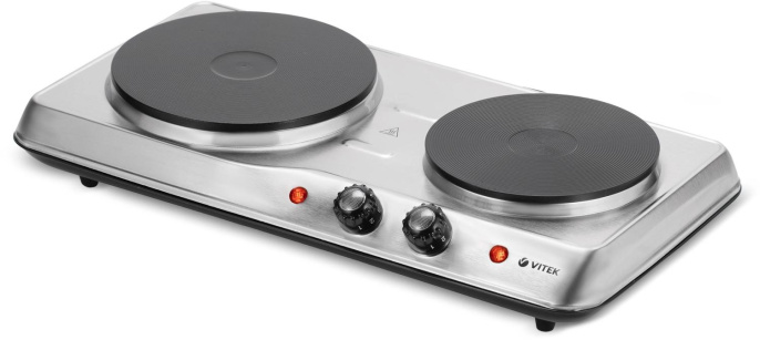 Плита Электрическая Vitek VT-3702 стальной настольная