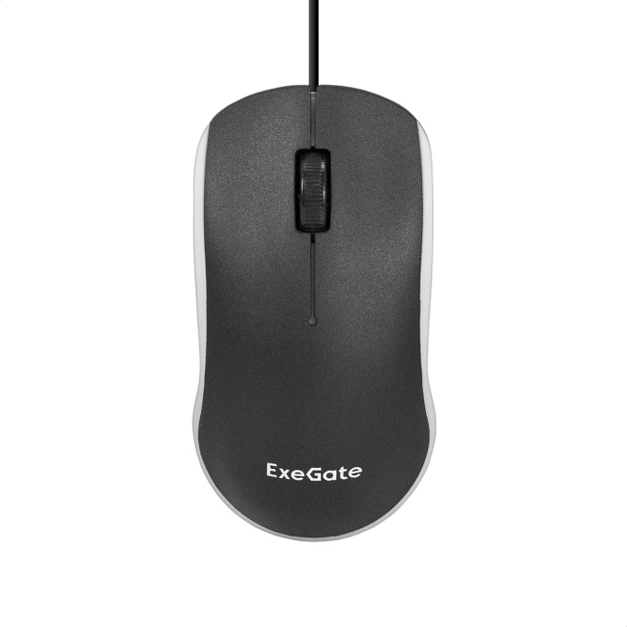 Мышь ExeGate Professional Standard M100 USB, оптическая, 1200dpi, 3D, 3 кнопки включая колесо прокрутки , длина кабеля 1,8м, черная, подсветка, RTL EX301567RUS