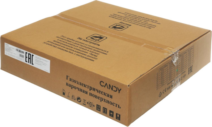 Газовая варочная поверхность Candy CHXG64CWB черный (TD0050738RU)