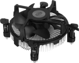 Кулер PCCooler R94 (R94-XXNIXX-GL) (Intel LGA1200/115X, крепление на винтах, размер вентилятора: 94×94×25мм, гидродинамический подшипник, 2400об/мин, 34.46CFM, 27.3dB(A), PWM, TDP 65W, 94х94х56мм, 158г)