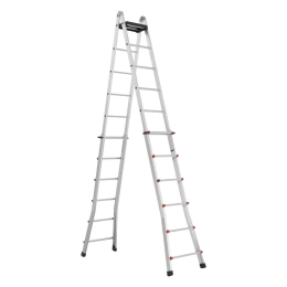 Телескопическая лестница-стремянка Svelt Scalissima 12+12R ступеней SSCAL012R