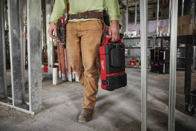 Прожектор Milwaukee M12 POAL-0 (4933480473) (аккумуляторный, световой поток: 1400/700/350 люмен, тип аккумулятора: Li-Ion, совместимость: все аккумуляторы Milwaukee M12)