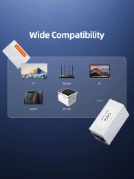 Разъем CABLETIME CNC6W (CT-REC6-PW) RJ45 UTP Cat.6, белый