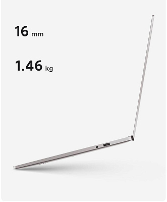 Ноутбук Xiaomi Pro RedmiBook Core i5 11320H 16Gb SSD512Gb Intel Iris Xe graphics 14" IPS 2.5K (2560x1600) Windows 10 trial (для ознакомления) silver WiFi BT Cam