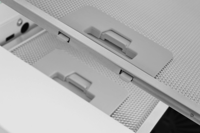 Вытяжка встраиваемая Zugel ZHT652GW белый управление: сенсорное 1 мотор