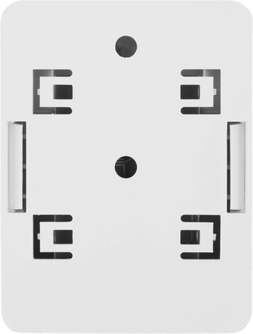 Розетка Hyperline SB1-1-8P8C-C5E-WHRJ45 1 кат.5E UTP бел. упак.:1шт
