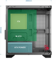 Корпус mATX BLOODY BD-CC103, Mini-Tower, без БП,  белый [bd-cc103-wh]