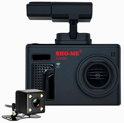 Видеорегистратор с радар-детектором Sho-Me Combo Note WiFi DUO,  GPS,  ГЛОНАСС