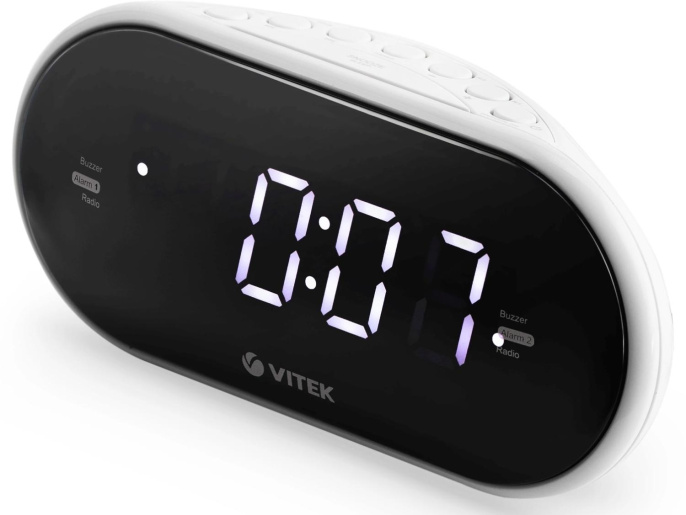 Радиобудильник Vitek VT-6602, черный