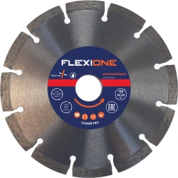 Диск алмазный с сегментированной кромкой по бетону (150х22.2 мм) Flexione 50000915